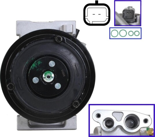 AC-kompressor WALKER WCP00037