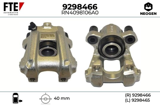 FTE 9298466 Bremsecaliper FTE 9298466 Bremsecaliper