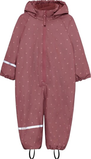 CeLaVi Rainwear Suit Aop W. Fleece Pink 90 CeLaVi Rainwear Suit Aop W. Fleece Pink 90