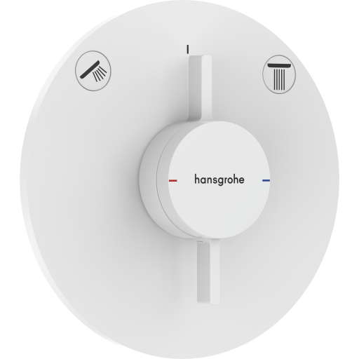 Hansgrohe DuoTurn S dusjbatteri, hvit Hansgrohe DuoTurn S dusjbatteri, hvit
