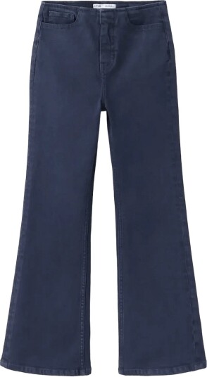 Mango Waistband Free Flare Jeans NAVY 164
