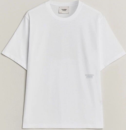 Pas Normal Studios Off Race Graphic T Shirt White