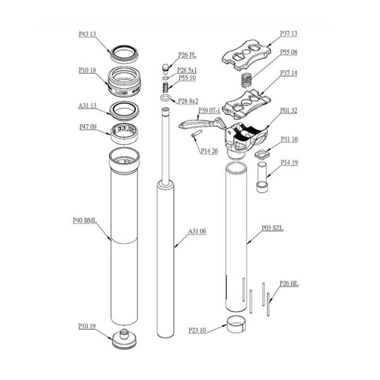Kindshock Eten i/E30 i Luftcartridge 75 mm