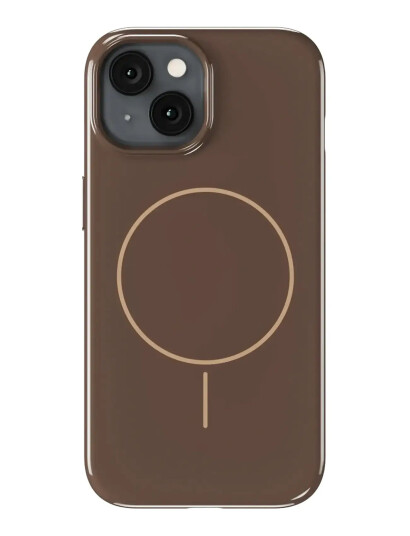 Holdit Mono Case Magsafe iPhone 15/14/13 Brown