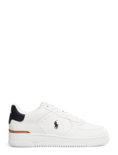 Polo Ralph Lauren Masters Court Leather Sneaker - White - 38