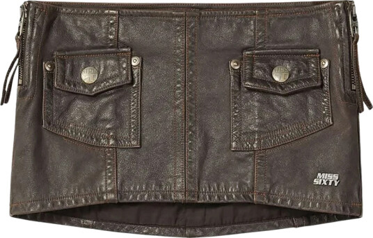 Miss Sixty Dame Skjørt Brun S,