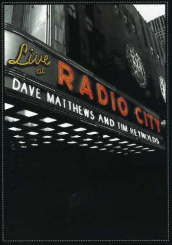 Dave Matthews Live At Radio City Music Hall DVD Dave Matthews Live At Radio City Music Hall DVD