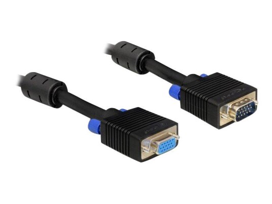 Delock VGA-forlengelseskabel - 5 m