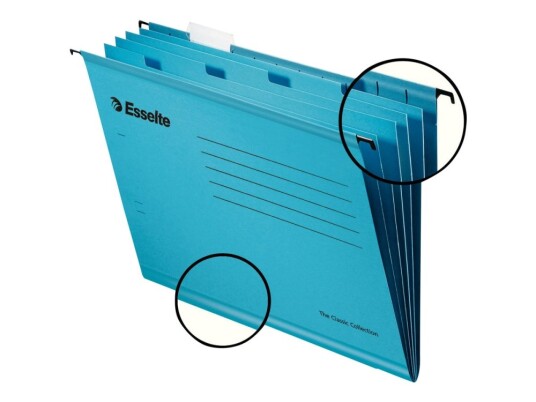Pendaflex Hengefil For A4 Med Fliker Bl?