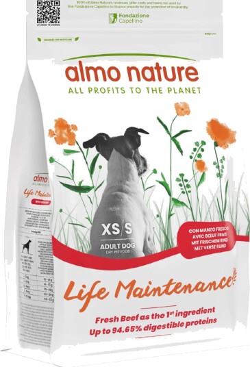 Almo Nature Holistic Tørrfôr Adult Life Maintenance & Ris Small Sparepakke Okse 3 X 2 kg Almo Nature Holistic Tørrfôr Adult Life Maintenance & Ris Small Sparepakke Okse 3 X 2 kg