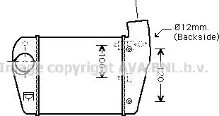 Intercooler PRASCO AIA4350 Intercooler PRASCO AIA4350