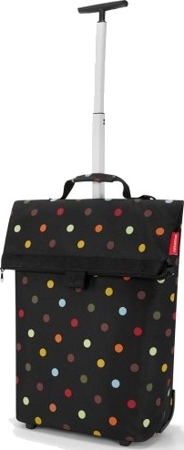 Reisenthel Trolley M Rullekoffert Assorterte Farger Sort Polyester Mønster Punktmønstret 2 Hjul