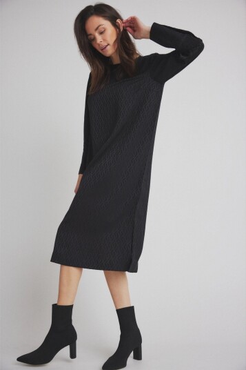 Luxzuz Albinano Dress Black M Luxzuz Albinano Dress Black M