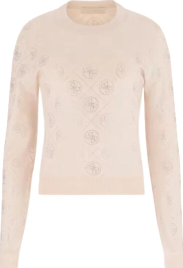 Guess Dame Strikkevarer Beige XL, Guess Dame Strikkevarer Beige XL,