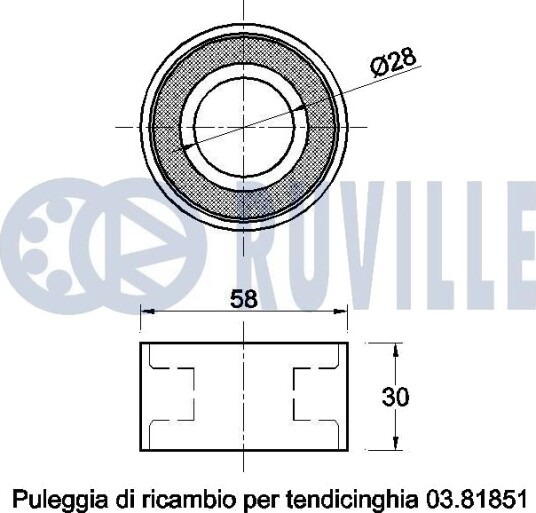 Registerreimsett RUVILLE 5572970 Registerreimsett RUVILLE 5572970