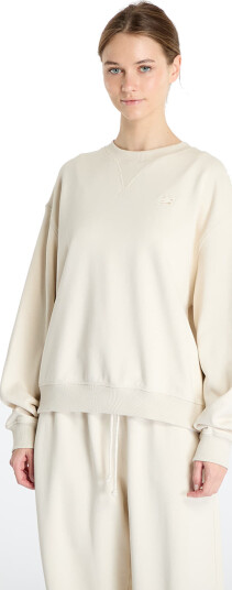 New Balance Athletics French Terry Crew Cream L