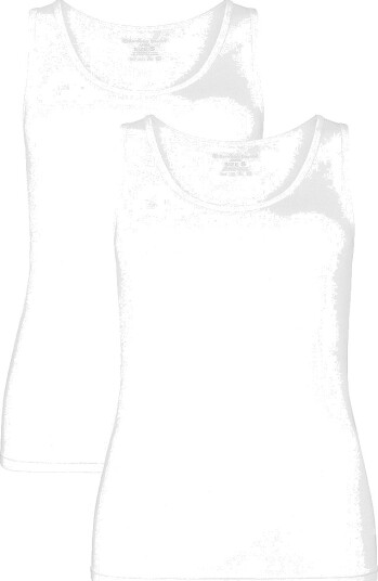 Bamboo Basics Pysjamassinglet B.b Knitted Singlet 2 pakning Hvit Bamboo Basics Pysjamassinglet B.b Knitted Singlet 2 pakning Hvit
