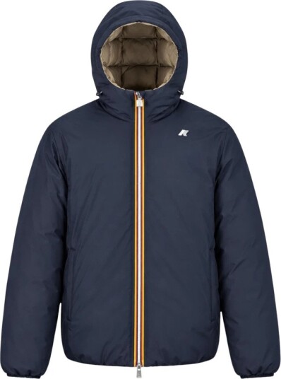 K Way Jack St Thermo Double BLUE DEPTH GREEN ARMY L K Way Jack St Thermo Double BLUE DEPTH GREEN ARMY L