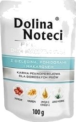 Dolina Noteci Premium Med Kalvekjøtt Tomater Og Pasta Małe Raser 100 G