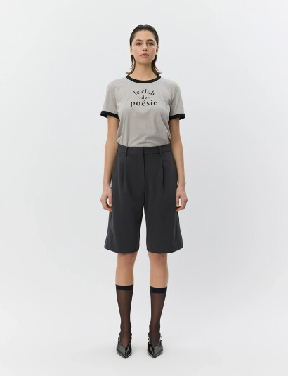 Sofie Schnoor Elsasw Bermuda Suiting Shorts - Grey - 38 Sofie Schnoor Elsasw Bermuda Suiting Shorts - Grey - 38