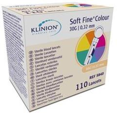 Klinion Softfine Lansett steril 30G   110 stk.