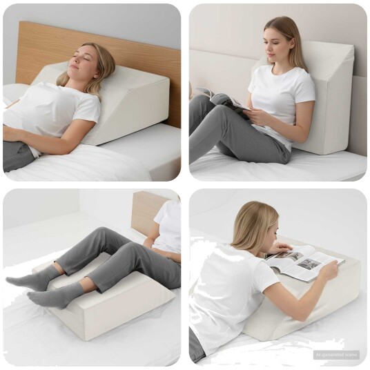 vidaXL Leggpute 63 x 52 x 19,5 cm Fast PU Skum Hvit