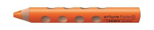 Fargeblyant Groove trippel 1 lys orange Fargeblyant Groove trippel 1 lys orange