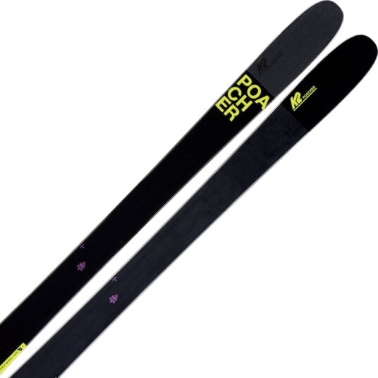 K2 Poacher Jr 19/20 Frikjøringsski Junior Svart/Gul 139 cm
