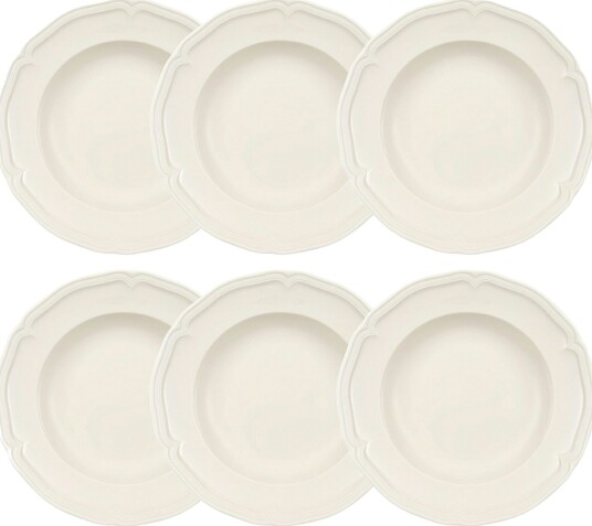 Manoir Dyp Tallerken 23 cm 6 pk