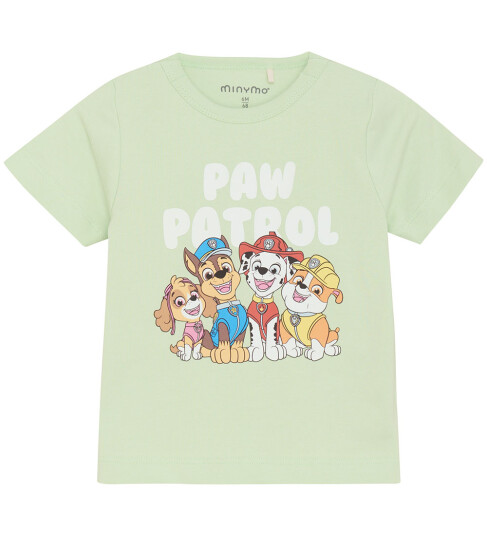 Minymo T skjorte Paw Patrol Spray 62 T skjorte Grønn