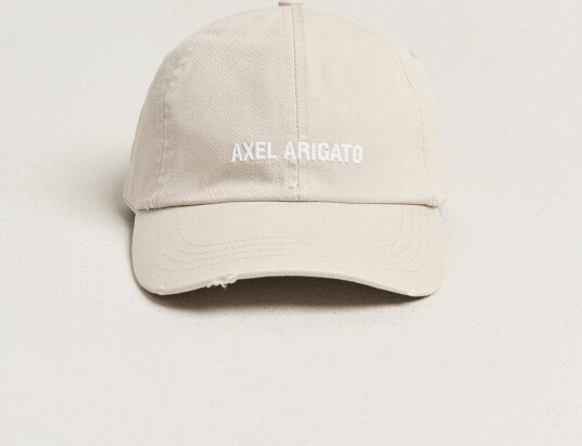 Axel Arigato AA Logo Cap Washed Beige