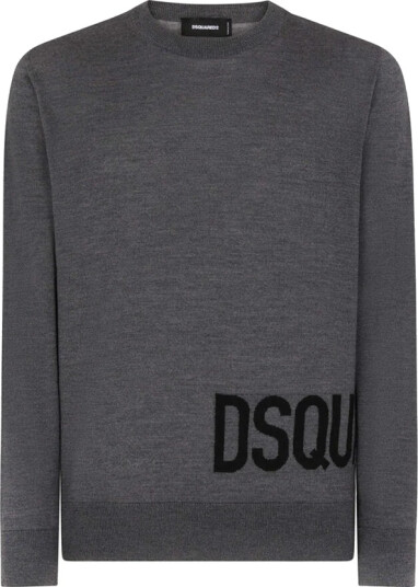 Dsquared2 Herre Strikkevarer Grå S,