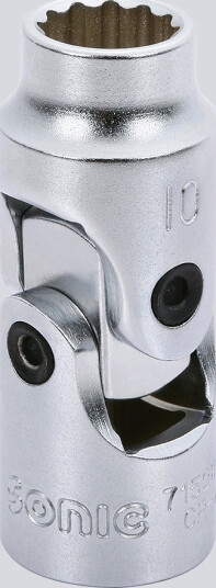 Knutepipe 3/8 10 mm