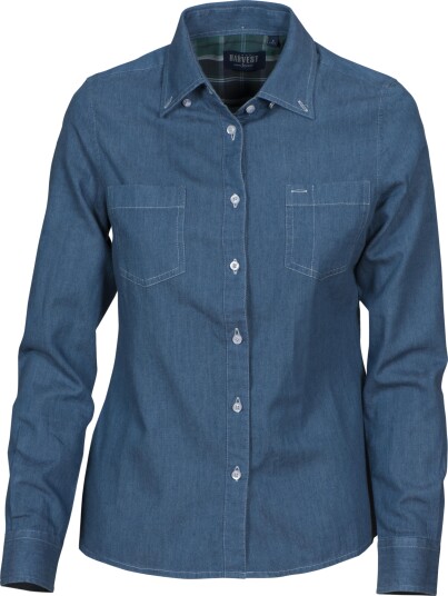 James Harvest Skjorte Jupiter Woman Denim