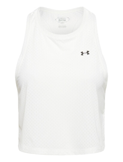 Under Armour Tech Sport Mesh Crop Tank White XXL