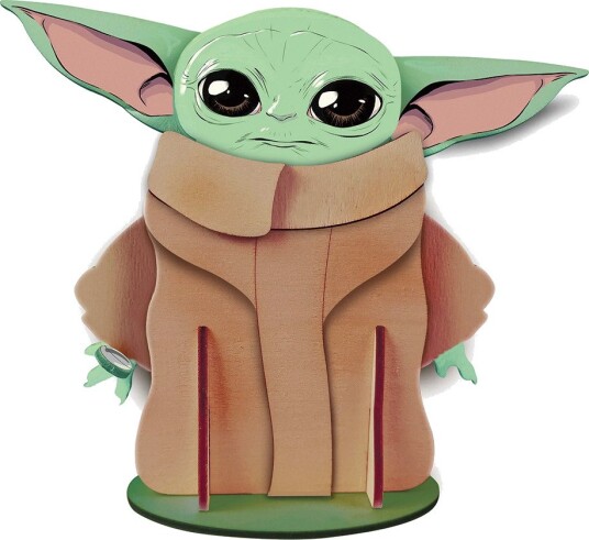 Wood WorX Star Wars Byggesett i tre Med maling 5+ år The Child