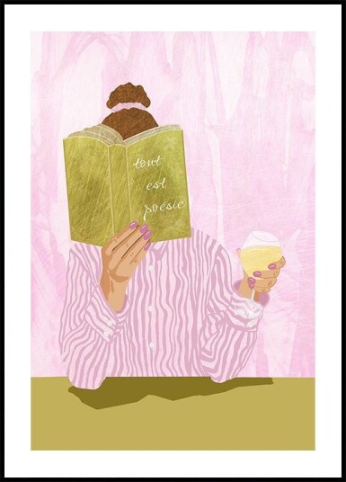 Tout Est Poesie Poster Plakat / 30x40cm