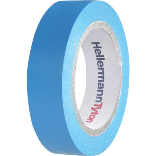 HellermannTyton Helatape Flex15 15mmx10m Blå HellermannTyton Helatape Flex15 15mmx10m Blå