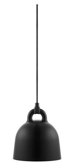 Normann Copenhagen Bell Taklampe X-Liten Sort