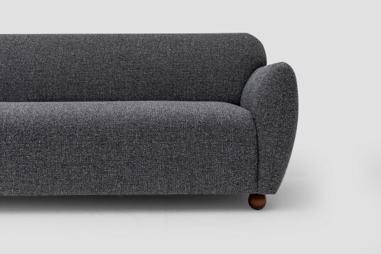 Whitecliffs Hjørnesofa 5 seters Grå
