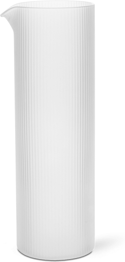 Ferm Living Ripple vannkaraffel 1,12 L Frosted