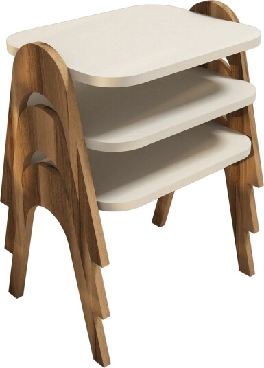 Hovdane Settbord 49 cm 3 Bord - Hvit