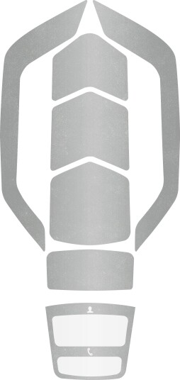 KASK Refleks WAC00062-252 Til Kask Zenith X