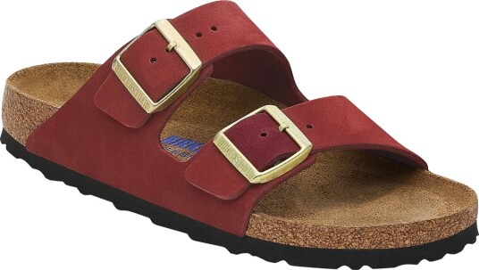 Birkenstock Arizona Sfb Lenb Zinfandel Burgundy 39