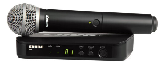 Shure Blx24 Vokalsystem Med Pg58 Velg Frekvens Shure Blx24 Vokalsystem Med Pg58 Velg Frekvens