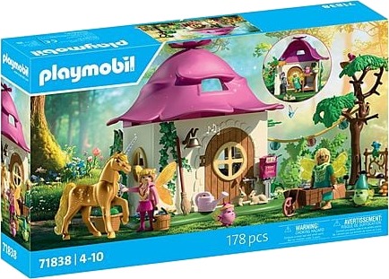 PLAYMOBIL Cozy Fairy Home With Golden Un - Gold - ONE SIZE