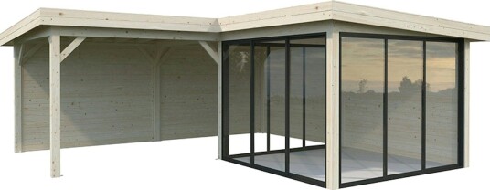 Hagestue Palmako Lenna 24,9 m2 Set 412 Slide