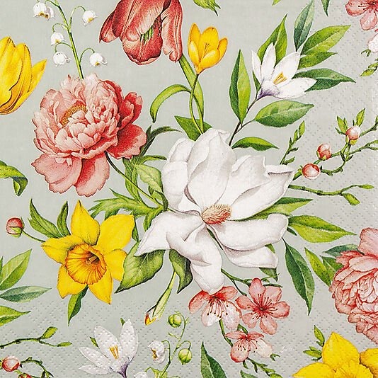 Daybyday servietter 33x33cm spring flowers