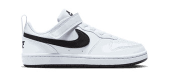 Nike Court Borough Low Recraft Litt sneaker barn Hvit 29.5
