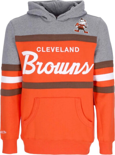 Mitchell & Ness Herre Gensere & Hettegensere Oransje M,